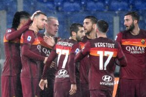 Dzeko-Borja Majoral, la Roma vince 2-0 in casa Braga