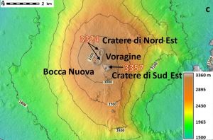 L’Etna ha una nuova vetta, record di altezza a 3357 metri