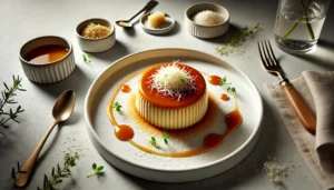 Crème caramel salato al Grano Padano: la ricetta